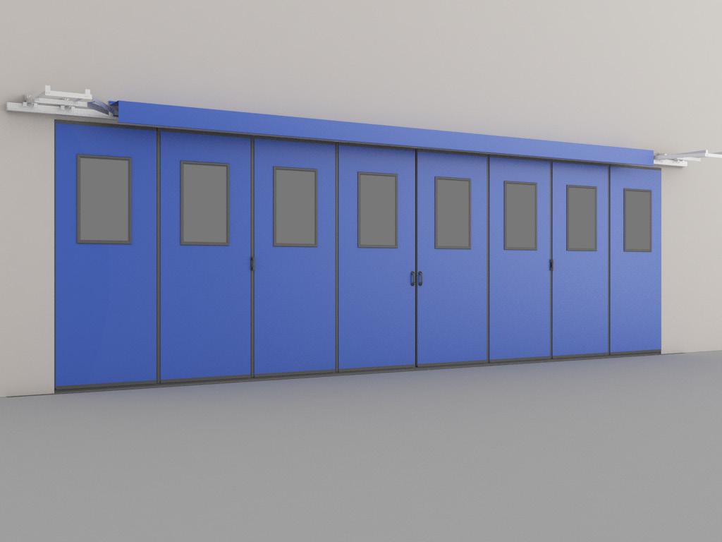 Монтаж на внешней стороне стены подходит в том случае, когда условия внутри здания более жесткие, чем снаружи или при дефиците свободного пространства внутри здания.